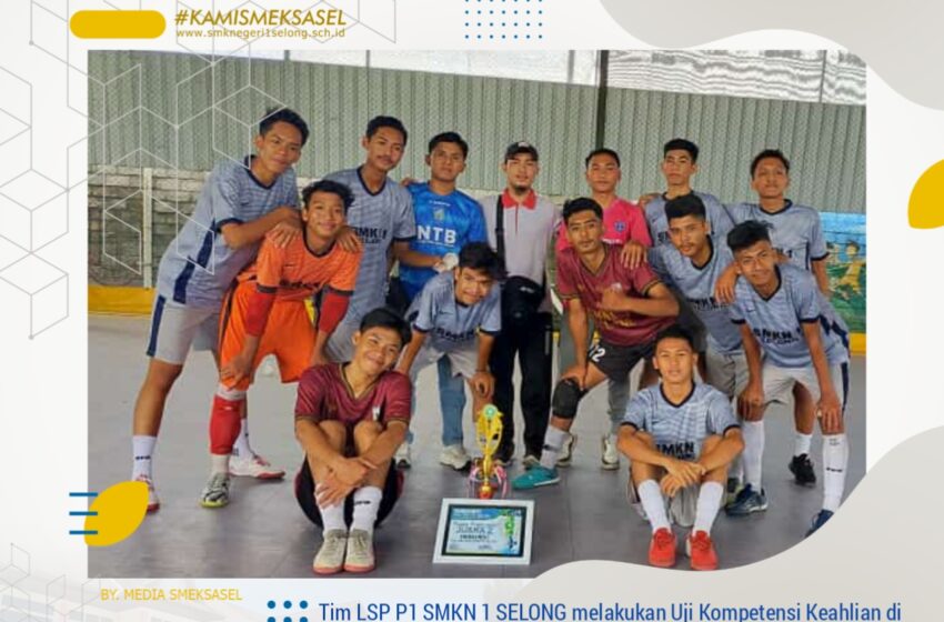  Selamat Tim Futsal SMKN1SELONG meraih prestasi juara 2 pada Turnamen Futsal Tingkat SMA/MA sederajat se – Lombok Timur